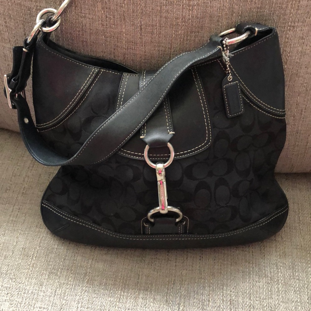 Black Coach handbag